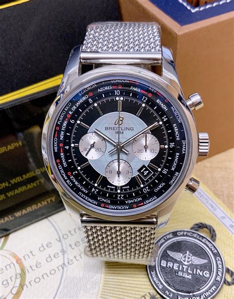 breitling transocean chronograph rounded raised bubble face|breitling transocean chronograph gmt review.